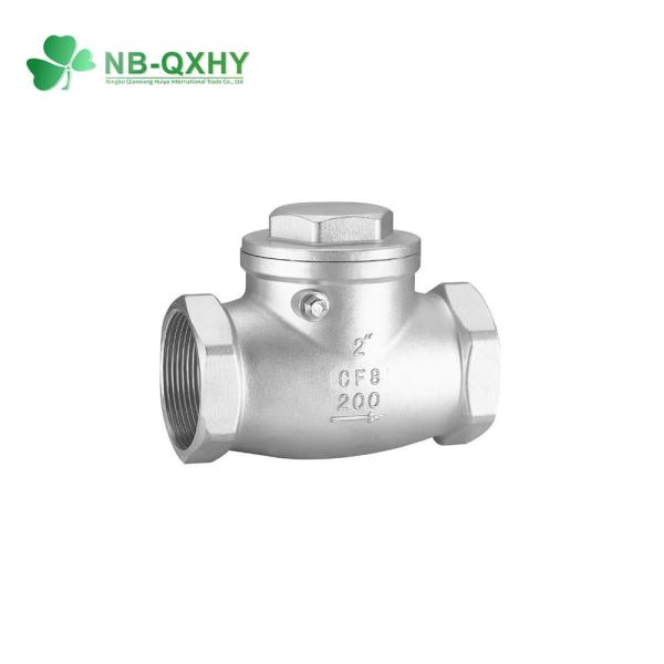 One Piece Ss Ball Valve High Temperature Resistant with Ss or PVC Handle in All Sizes
