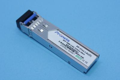 PP-31M1-L4x ((D) Transcepteur optique SFP à débit multifonctionnel 155M~1.25Gbps, portée de 40 km