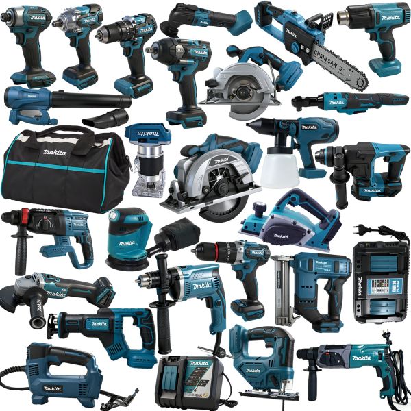 18V Makita Tool Set Power Tool Combo Kits For Automobile Construction Woodworking