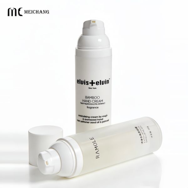 30ml 50ml 80ml High-Transparency Vacuum Fresh-Locking Airless Pump Bottle for Repair Essence
