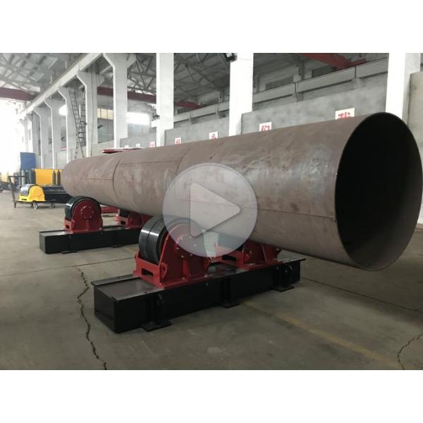 вращатель заварки трубы емкости 30T с системой управления двойного мотора электрической