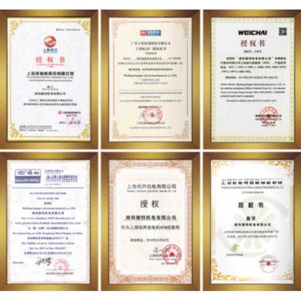 220 В электрический стартовый дизельный генератор Weichai Cummins 250 кВ 250 КВ 240 КВА мощность