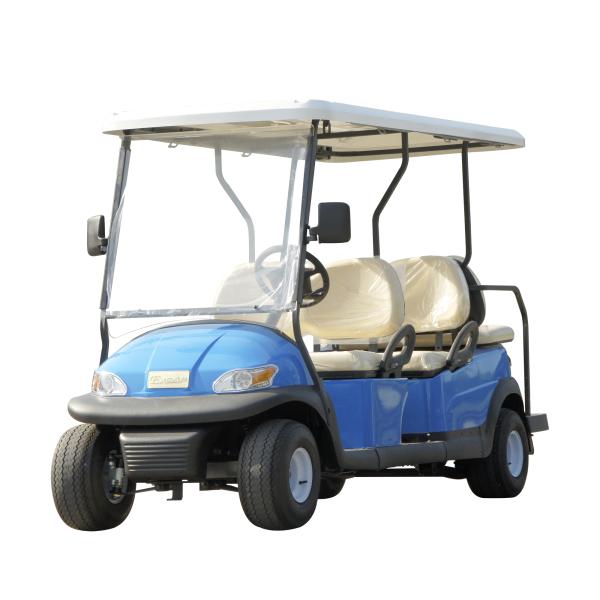Cor Opcional Carro de caça de golfe movido a bateria para campo de golfe e hotel com controlador de sistema de CA Curtis