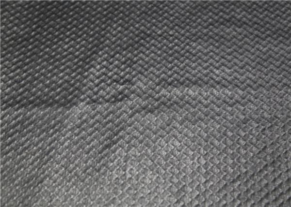 Waterproof Bonded Leather Upholstery Fabric 1.1 Mm Thickness Abrasion Resistant