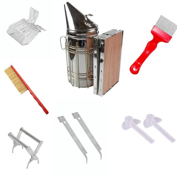 Basic Bee Smoker And Hive Tool , Bee Starter Kit 9 Piece Set for sale ...