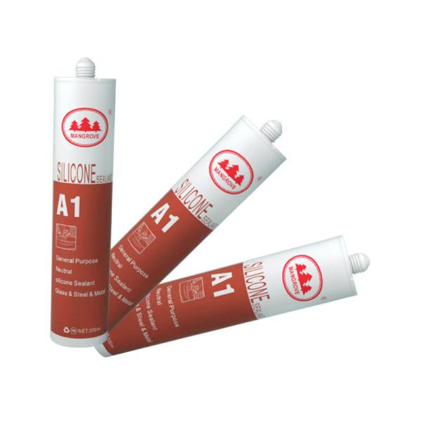 産業用強度 黒酸シリコン密封剤 窓ドア 300ml