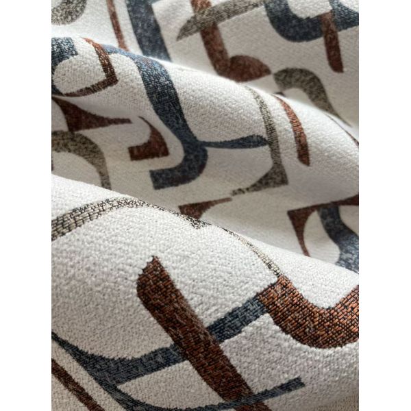 390GSM geometry woven jacquard sofa fabric