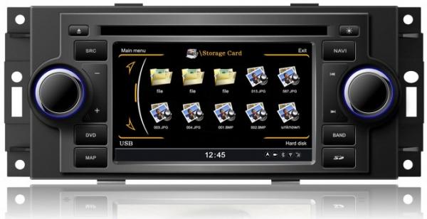 car stereo touch screen for Jeep Grand Cherokee S100 with DVD player gps autoradio OCB-206