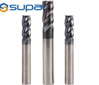 0.2-20mm Carbide Square End Mill For Metal Wood Tin AlTin NANO Coating