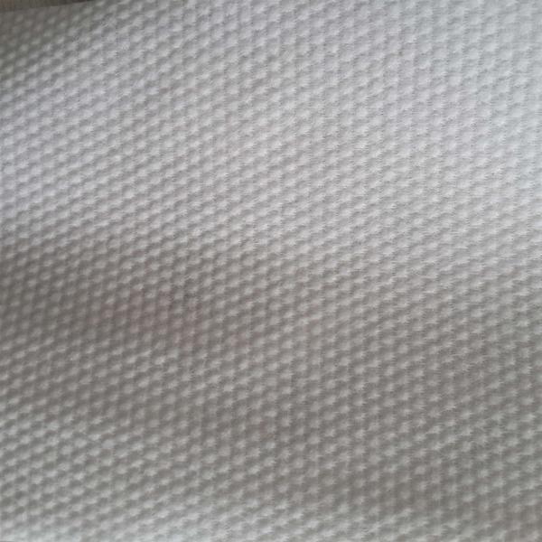 Soft Absorbent Pearl Spunlace Non Woven Fabric Recyclable Breathable