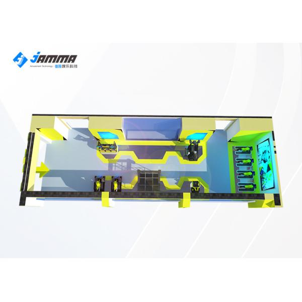 75 Square Meter Virtual Reality Theme Park For Amusement / 9D VR Equipment