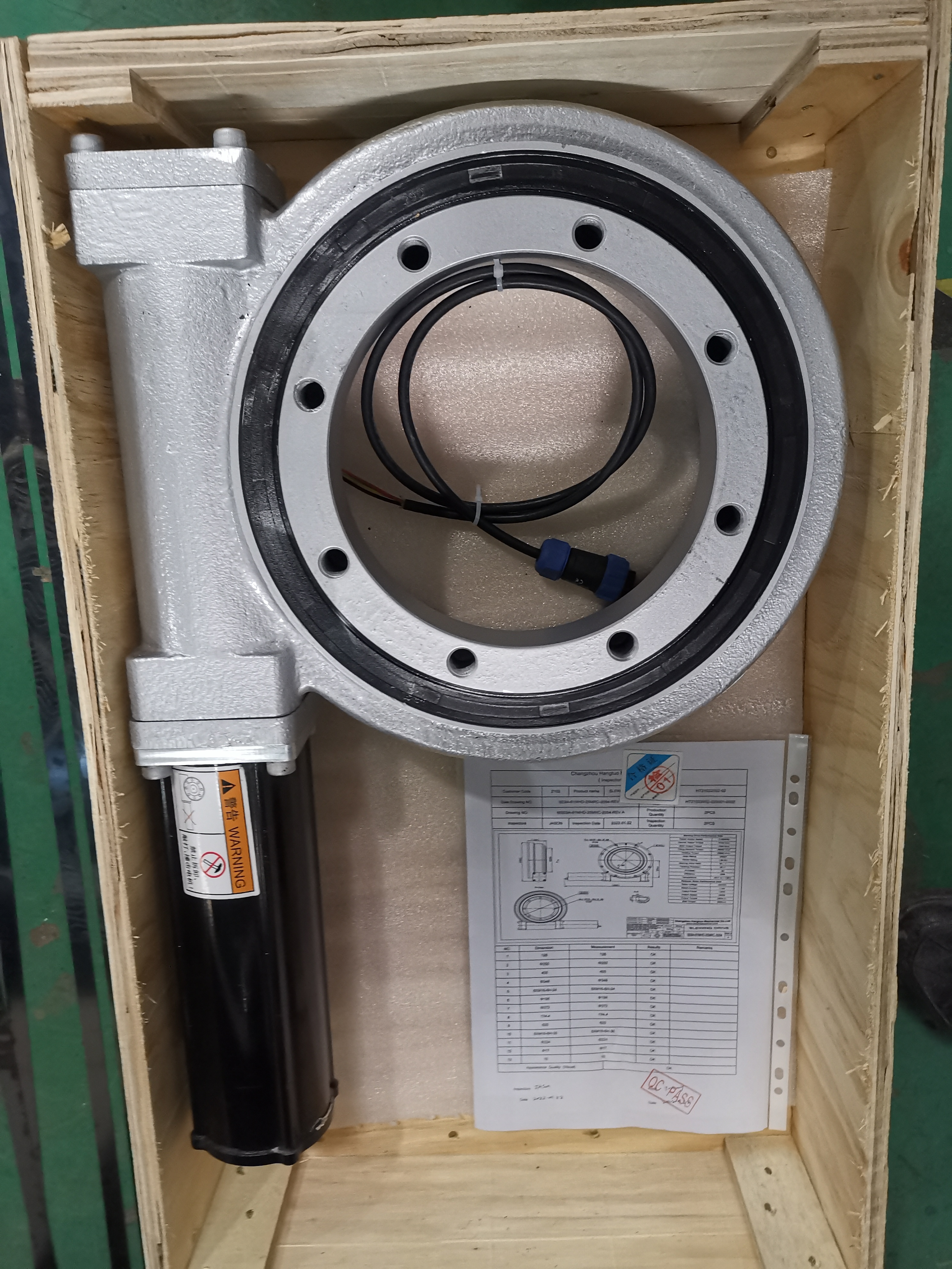 SE9 Industrial 1500Nm Slew Drive Bearing Grid Solar Tracking Slewing Bearing