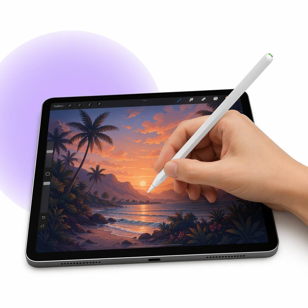 Dual Charge Type-C Wireless Stylus Pen 10H Battery Palm Rejection Tilt Drawing Pencil for iPad Pro Air Mini Bulk