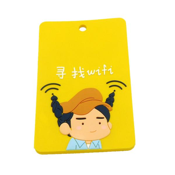 OEM ODM 3D Cartoon Anime Luggage Tag Personalized Promotional Gifts