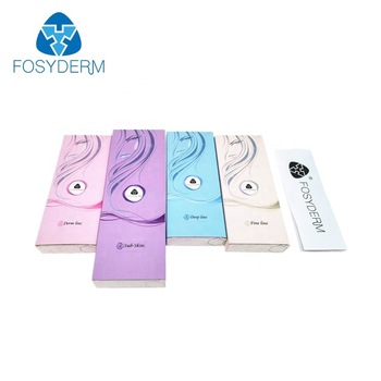 Línea atractiva transparente llenadores cutáneos de Derm del ácido hialurónico de los labios 1ml del labio del gel