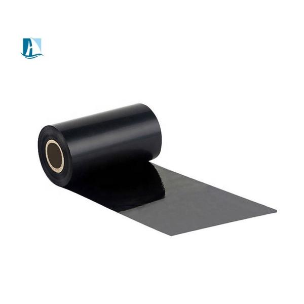 60mm 74m Wax Resin Thermal Transfer Ribbon Black Color General Grade Inside or Outside Ink