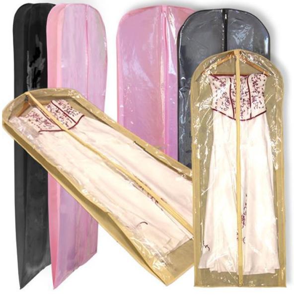 Personalized Wedding Dress Garment Bag colored non woven 180X70x20 cm