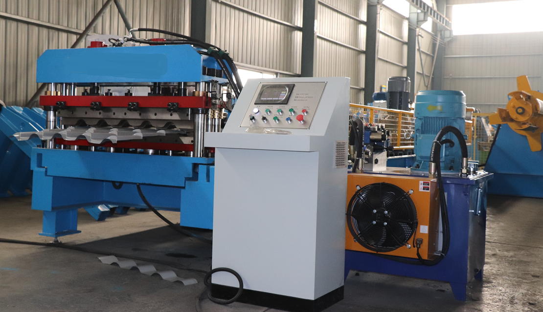 12m/ Минимальный крен листа машины PPGI PPGL 11kW плитки шага формируя машину