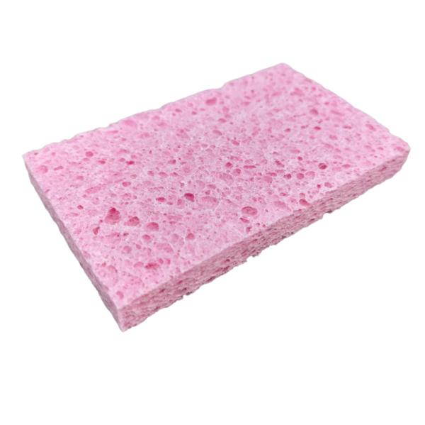 Compressed Wood Pulp Dish Sponge - Oil Absorbent Eco Kitchen Scrubber