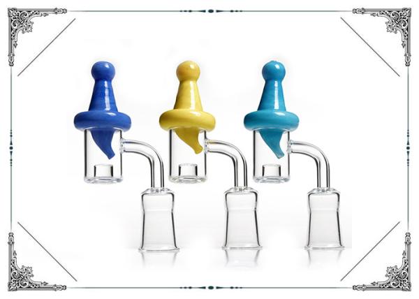 Core Reactor Quartz Banger Nail With Color Carb Cap 14mm 18mm Male Female For Dab Oil Rig