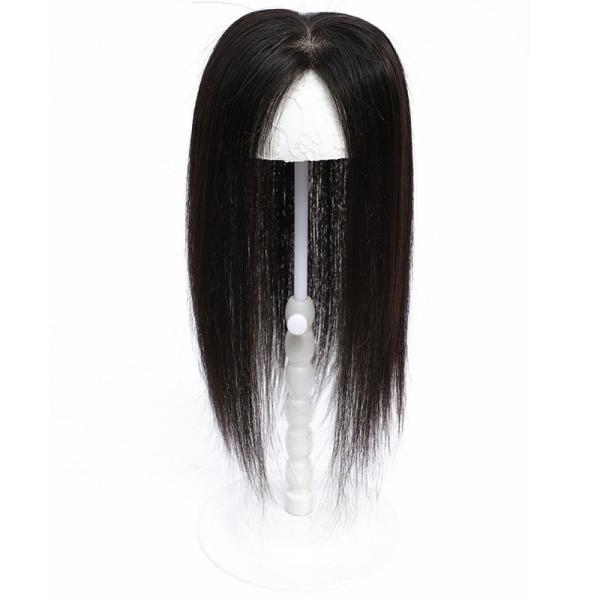 Full Hand Made Long Hair Toupee for Women in Natural Hair Color and Heavy Density