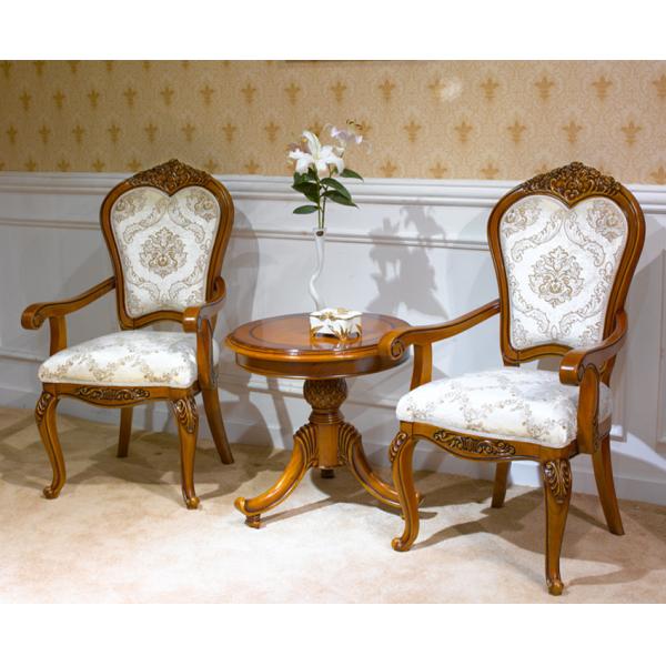 ISO9001 Living Room Wood Frame Leisure Chair Home Hotel Armchair