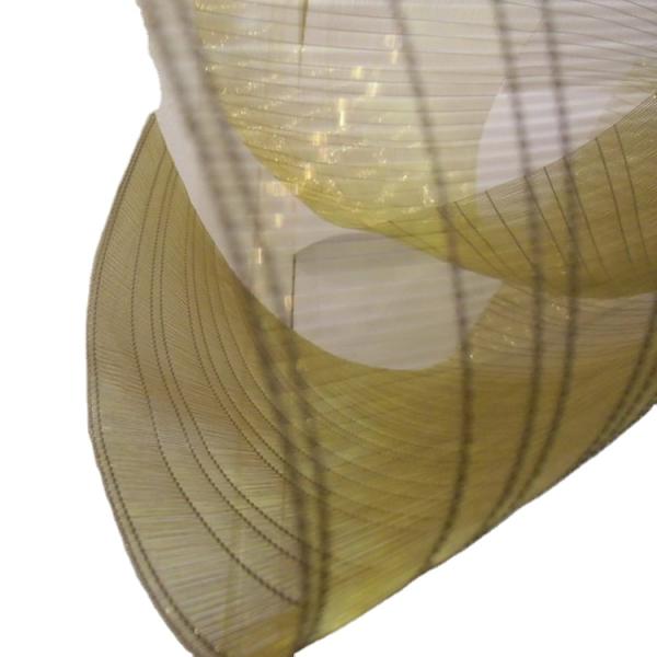 Stainless Steel Mesh Laminated Glass Modern Spaces Decorative Partitions Walls Ceiling Accents ISO Custom Cutting