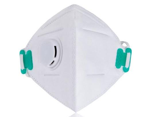 Good Skin Tolerance N95 Pollution Mask Elastic Ear Loops With No Pressure
