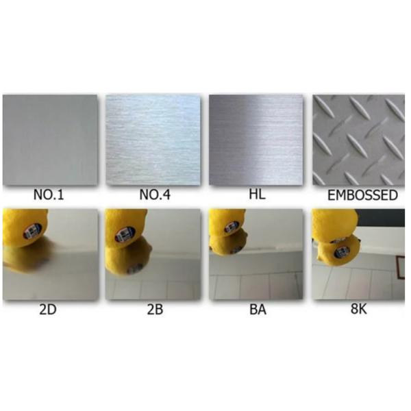 201 309S 310S 321 304 Stainless Steel 2B Finish Corrosion Resistance