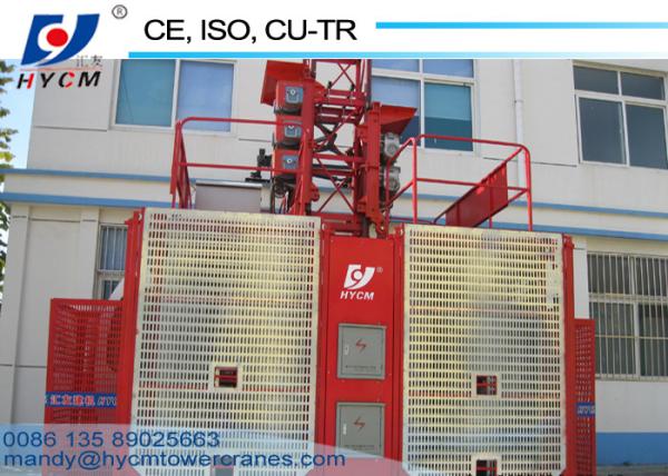 20m-150m Height SC200 Hoisting Equipment with Rack and Mast in Construction