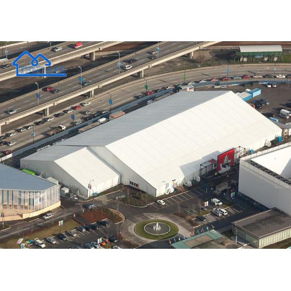 6061/T6 Aluminum 10x10m Heavy Duty Marquee Tent Fire-Retardant Canopy Snow Load for Industrial Use