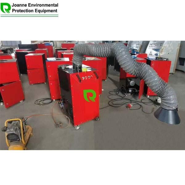 400V Integrated Fume Extraction Units Portable Weld Fume Extractor With Pulse Jet Cleaning