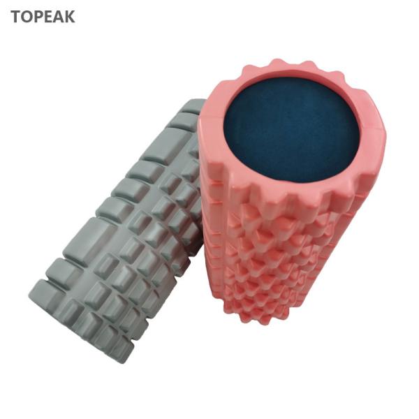 Foot Yoga Mad Foam Roller Combo Pink Blue Muscle Recovery 330mm