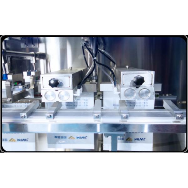 Línea de envasado de la bolsa de las bolsitas empaquetadora detergente agroquímica de la bolsa del polvo del aceite de mesa