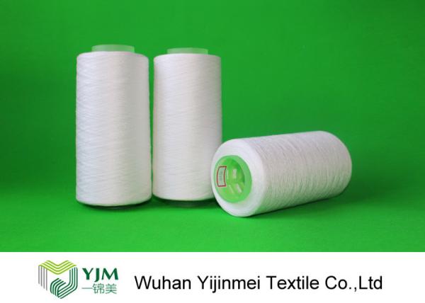 2/20 Raw White Textile Yarn Polyester Spun Yarn For Sewing Thread