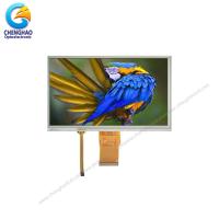 Pantalla táctil pequeña de alta definición 1024x600 con panel táctil resistivo