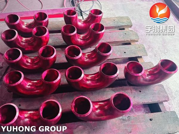 ASTM A403 WP321H-S Stainless Steel 180 Degree Return Bend For Oil Gas Refineries