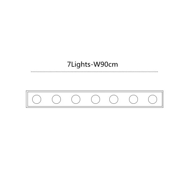 Bathroom Decor Mirror Light Dimming Cabinet Makeup Lights ball Around Mirror Wall Lamps (WH-MR-77)