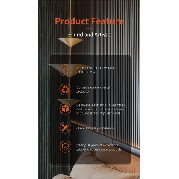 Sustainable Wood Slat Acoustic Panels For Enhanced Sound And Decor