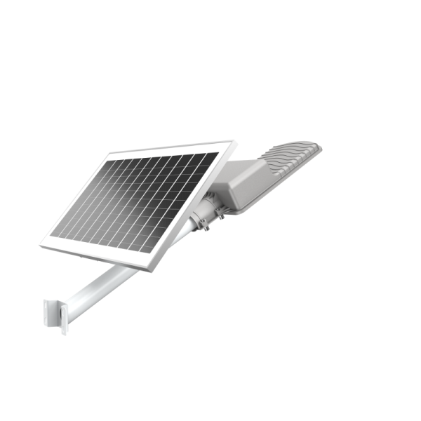 High Efficiency Solar Street Light with Grade A Monocrystalline Silicon Panel and 100pcs Osram 5054 LED Chips