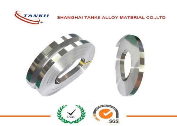 Thermal Bimetallic Strip 1.12 Resistivity P675R Thermobimetal Sheet Silver 0.1*80mm 5J20110