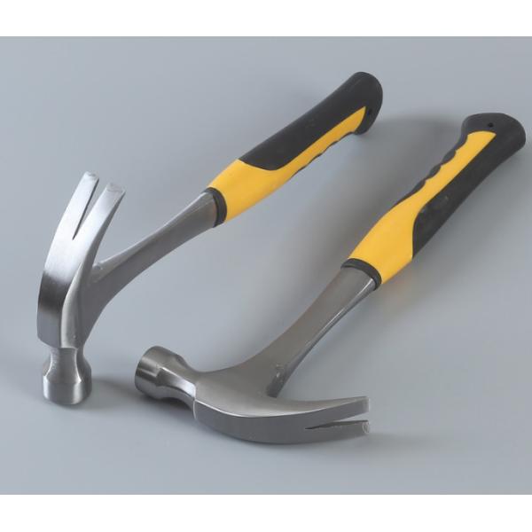 16OZ Forged Carbon Steel Conjoined Steel Handle American Type Claw Hammers