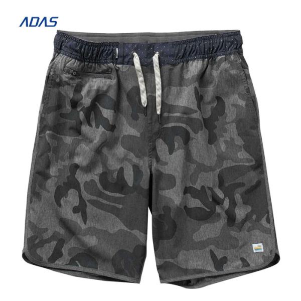 Sublimation Mens Polyester Workout Shorts Summer Sportswear Customized 100% Polyester