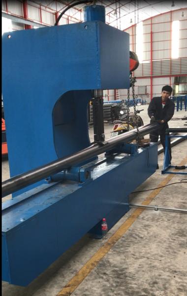 Pole Straightening Machine Model JZ-30-3000