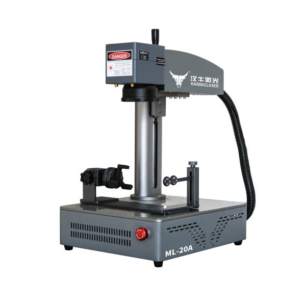 30W Handheld Portable Fiber Laser Marking Machine with 0.001mm Precision Air-Cooled Design