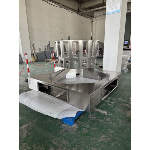 We offer custom machining services for stainless steel multi-head electronic scale sheet metal parts based on provided drawings, including laser cutting, bending, metalworking, and laser welding.
