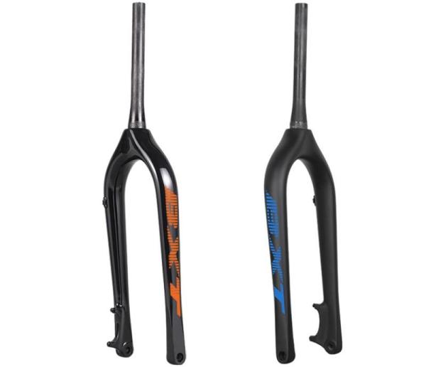 26 Thru Axle Carbon Mountain Bike Fork T800 Mountain Bicycle Snow Fat Bike Forks