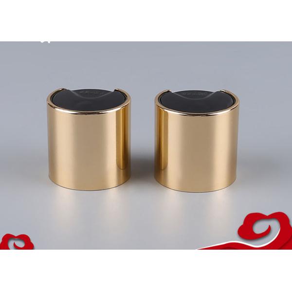 Cosmetic Packaging Lotion Bottle Caps 20mm Silver Aluminum Pressed Caps