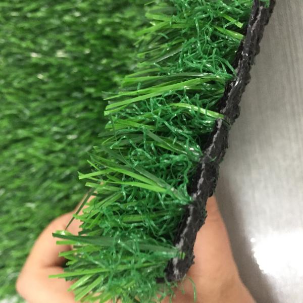 Outdoor Artificial Grass Soccer Field 35mm Non Filling Natural Looking