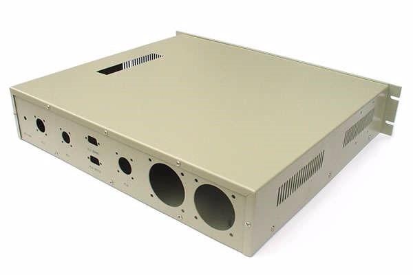 Powder Coated Sheet Steel Enclosure Metal Computer Case For Server Systems